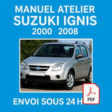 Manuel atelier suzuki ignis - suzuki,