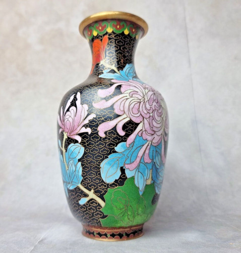 Vase cloisonné émail - vase,