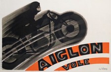 LANCY - AFTER LANCY MOTOCYCLETTE AIGLON FLY - (PEUGEOT) - CIRCA 1927