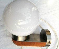 applique vintage  bois et inox