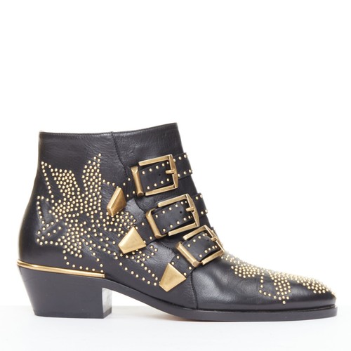 Chloe susanna black leather - black,