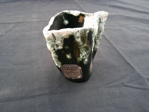 Vase ceramique emaux neige - vase, en