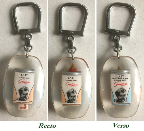 Porte clé bourbon lait - lait, guigoz