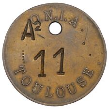France - jeton d'outillage - O.N.I.A - Toulouse - 1924-1967 - laiton