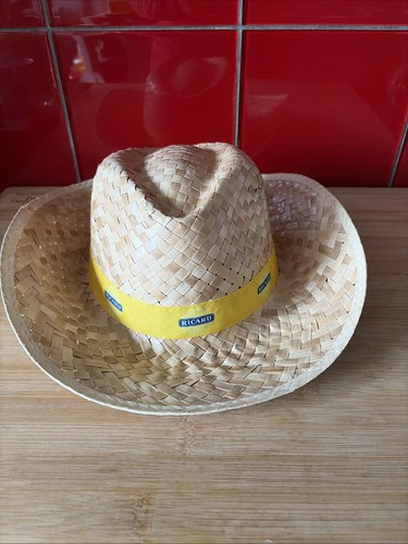 Chapeau paille ricard - de,