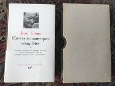 LA PLÉIADE      JEAN GIONO     OEUVRES ROMANESQUES COMPLÈTES  II (2)    1976