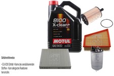 FEBI BILSTEIN Inspection set 5 L Motul 8100 + X-propre 5W30 pour VW Polo 9N_ 1.4