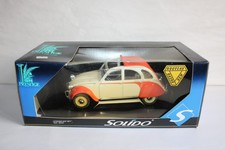 SOLIDO prestige, Citroën 2CV 1971 bicolore REF 8030, en boite, échelle 1/18