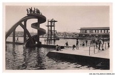 CAR-ADUP18-1075-MAROC - CASABLANCA - Le toboggan de la piscine