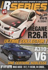 RSERIES 3 RENAULT MEGANE RS R26.R R12 ALPINE A310 V6 R16 TX BUGGY SARAP BUFFALO