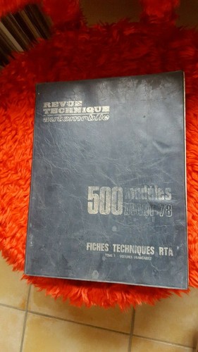 Revue technique 500 modeles - , av