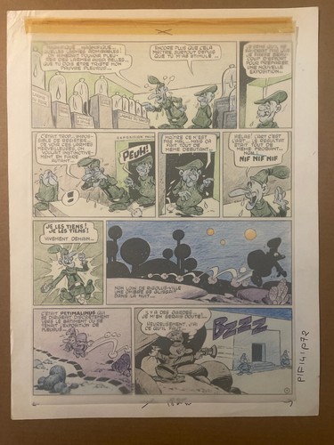 Cezard planche originale - cezard, les