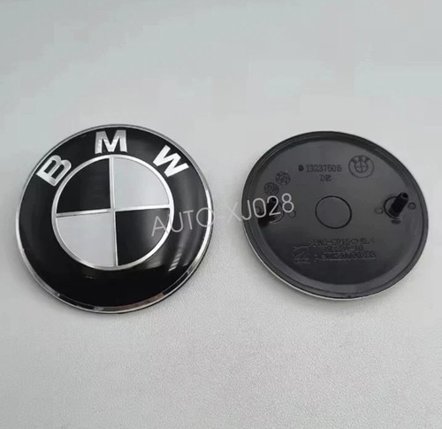 Bmw emblem 82mm motorhaube - 1x,