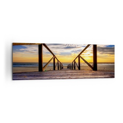 Impression sur toile 160x50cm - sur,
