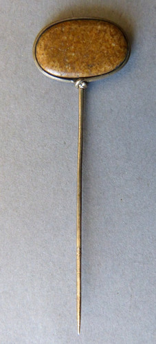 épingle cravate argent - , massif