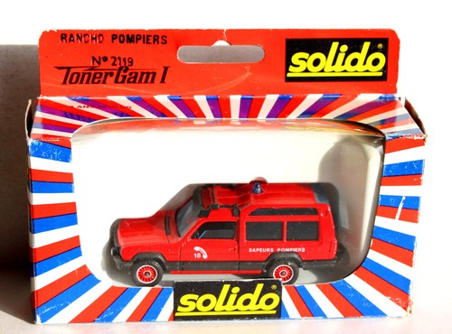 Solido pompier 2119 - solido,