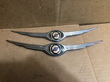 (2) Chrysler Wing Hood Emblem