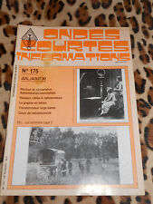 REVUE - ONDES COURTES INFORMATIONS n° 175, juil/août 1990