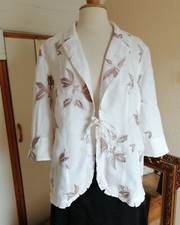 VESTE + JUPE mi longue écru