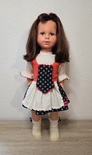 Jolie poupée plastique Zapf Doll 60 cm yeux dormeurs collector vintage