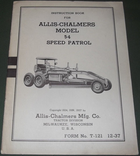 Allis chalmers vitesse - chalmers, 54