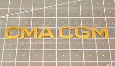 Patch Flocage Sponsor CMA CGM