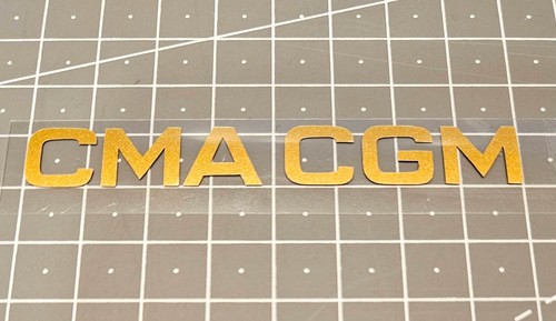 Patch flocage sponsor cma - flocage,