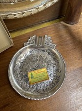 Cendrier Vintage Métal Argenté 