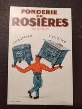 Rare CPA Fonderie de Rosières