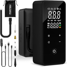 Gonfleur Pneus Voiture 7800mAh Mini Compresseurs d'air Portatifs 150PSI Pompe à 