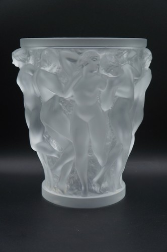 France lalique bacchantes vase - lalique,