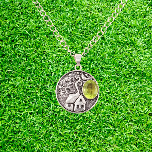 Pendentif chaton argent - chaton,