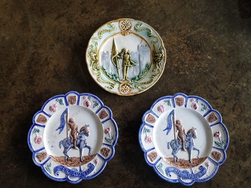 Lot assiettes anciennes - assiettes,