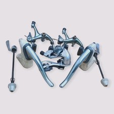 Shimano 105 Groupe Blue Leviers Freins Dérailleur Vélo Old Bike Set Brake Levers