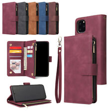 Flip Cuir Housse Etui Portefeuille Coque iPhone 11 16Pro Max 12 13 14 7 8Plus XR