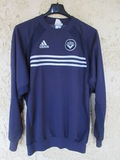 Maillot sweat GIRONDINS DE BORDEAUX vintage football training shirt ADIDAS 162 S