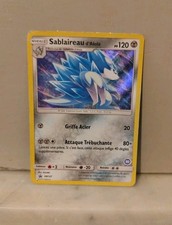 Carte Pokémon Sablaireau D'Alola Holo Sm127 Promo Vf 2018