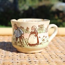 Petite tasse à café parlante Esnault Digoin & Sarreguemines