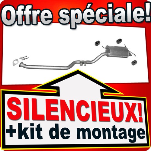 Silencieux arriere pour - arriere,