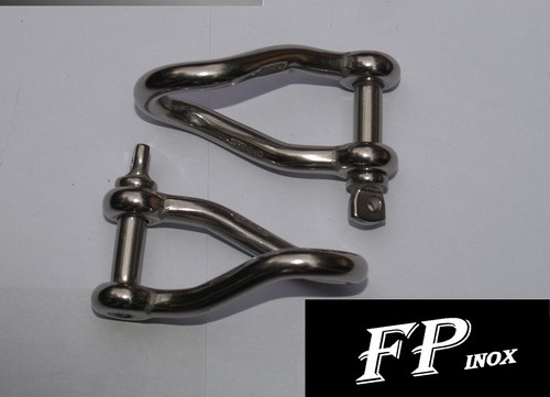 Manille torse 12mm - , lot
