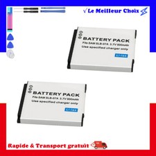 2x Batterie 900mAh SLB-07A SLB07A Pour Samsung PL150 PL170 TL100 TL210 TL220