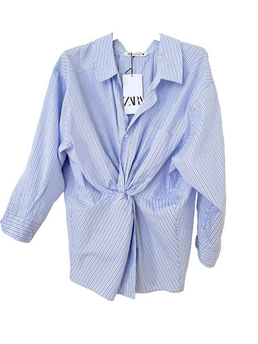Zara femme chemise - oversize, en