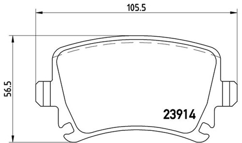 Jeu plaquettes frein - plaquettes, de