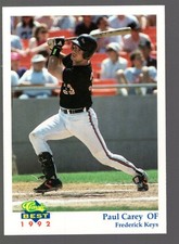 B7617- 1992 Frederick Clés Classique / Best BB Cartes -vous Pic- 15+ Sans US