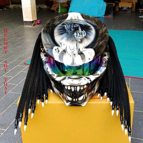 Casque moto predator - de,