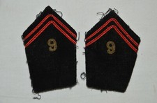 PATTES DE COL OFFICIER 9°