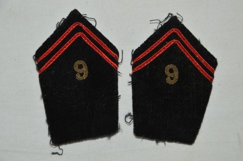 Pattes col officier - col, 9°
