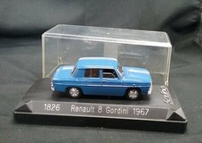 Renault 8 Gordini 1967 SOLIDO Ref 1826 1/43  avec boite vitrine R8