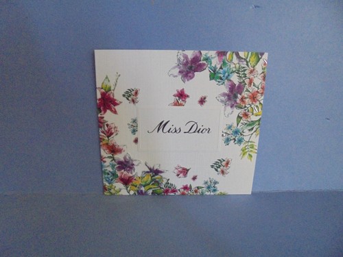Dior carte publicitaire - carte,