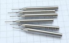 6x TCT S0.55X5.5 Foret perçage PCB Diam 0.55mm Long 5.5 Queue 3.175mm. Lot de 6